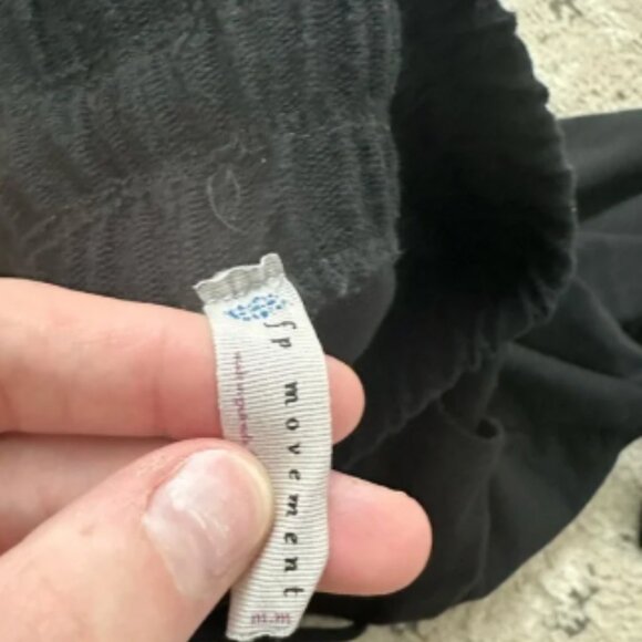 Free People Movement Black Jogger Sweatpants Size Medium - Picture 3 of 3